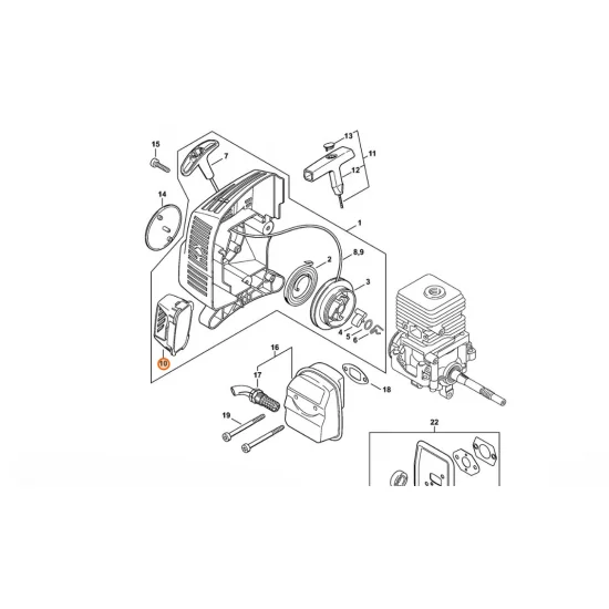 STIHL  Element dystansowy 4140 084 6802